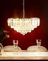 Chandelier ACHEIRO L Crystal Gold