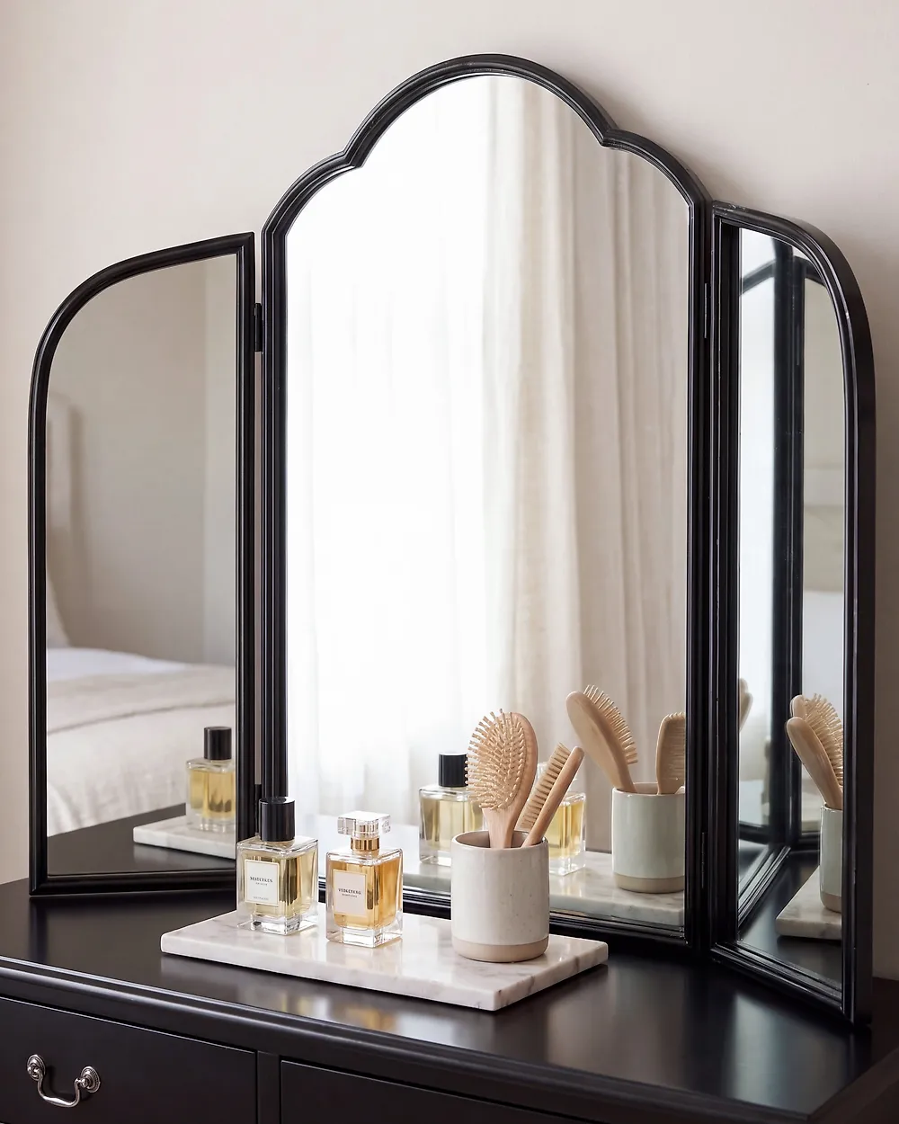 Dressing Table Mirror SAVILLY Black_1194105