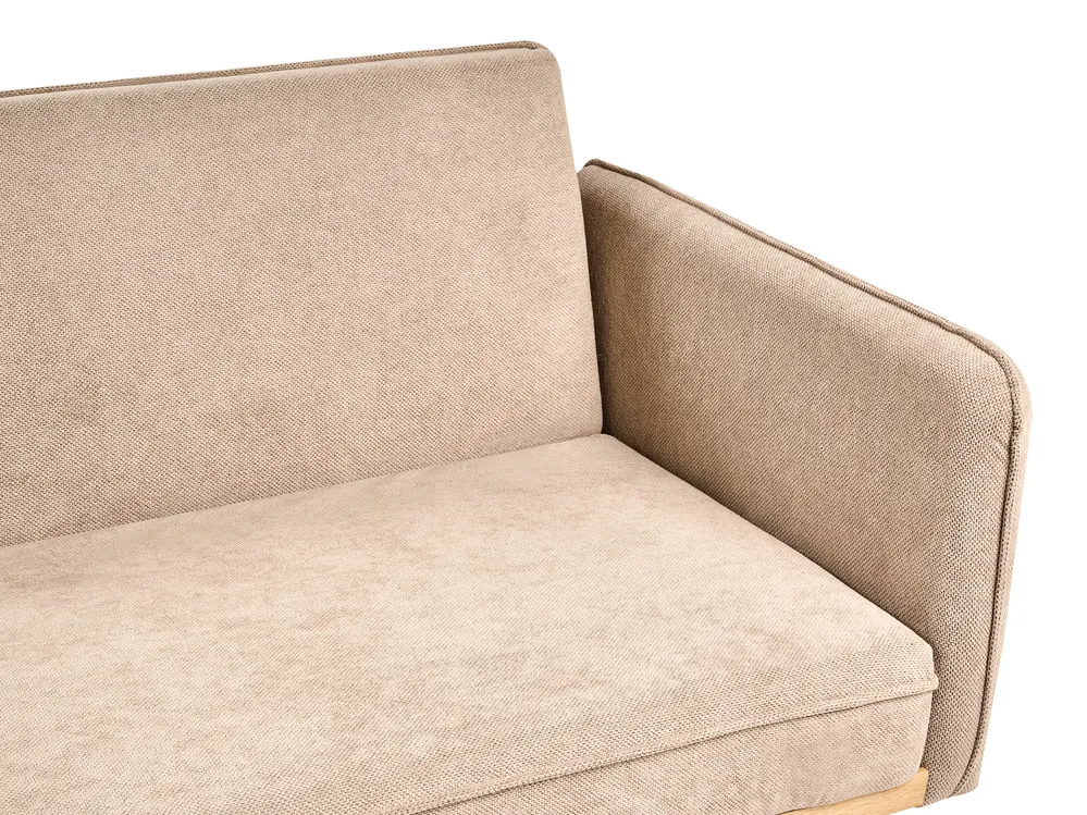 Sofa Bed ASAA Fabric Light Brown_993795