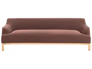 Sofa 3 Seater SOSJO Fabric Burgundy_940874