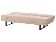 Sofa Bed 2 Seater YORK Boucle Beige_1009235