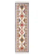 Rug GHUKASAVAN Multicolour 80 x 300 cm Kilim Wool_859082