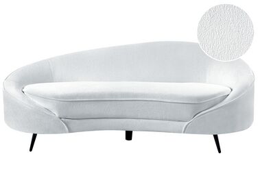 Boucle Sofa White SAVAR