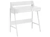 Home Office Desk with Hutch BROXTON 77 cm x 46 cm White
