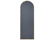 Lustro ścienne CROSSES 60 cm 170 cm Metal Złoty_900637