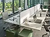 Desk Screen SPLIT 180 x 50 cm Off-White