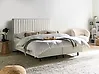 Adjustable Bed Boucle DUKE II 160 x 200 cm (EU King Size) Off-White