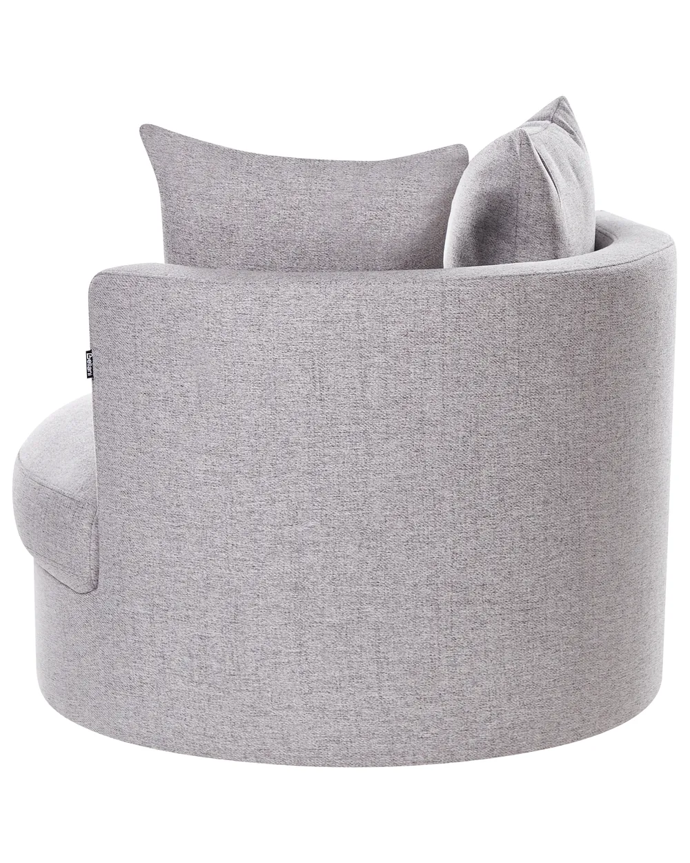 Poltrona girevole DALBY Tessuto Grigio chiaro_906450