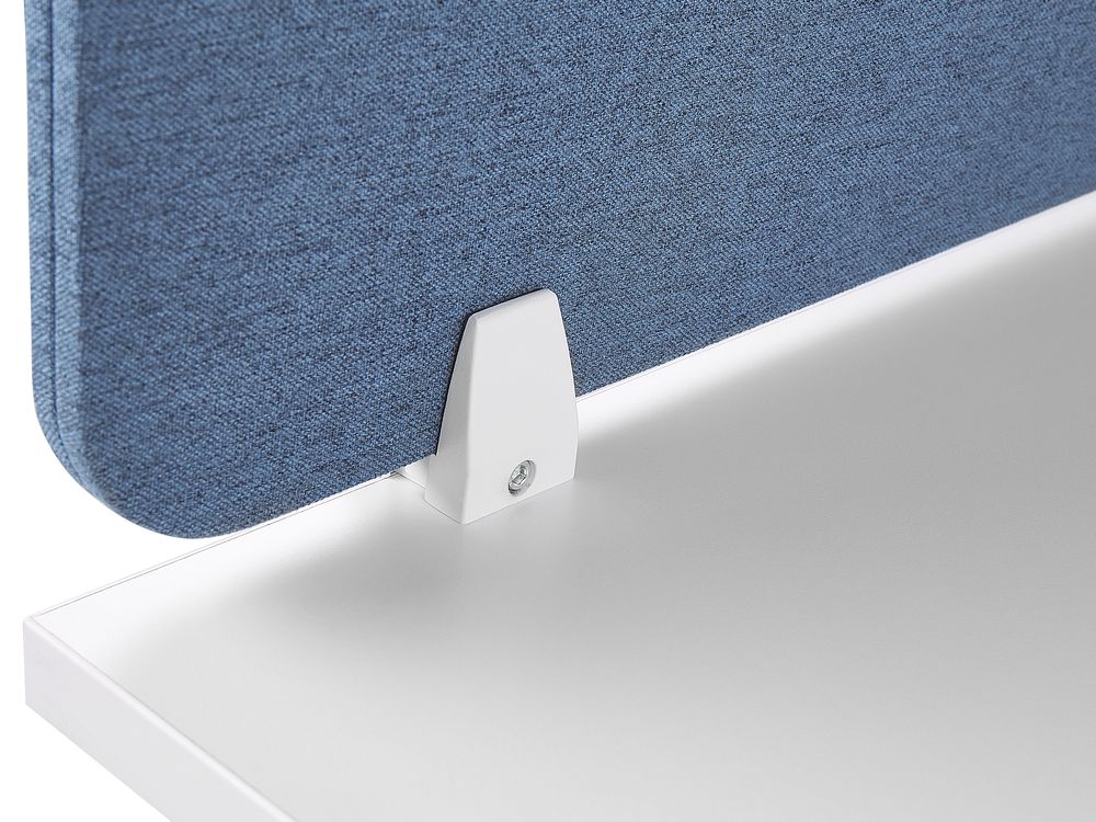 Pannello Divisorio Fonoassorbente Beliani Per Scrivania - Beige 72x40cm In PET - Foto 6