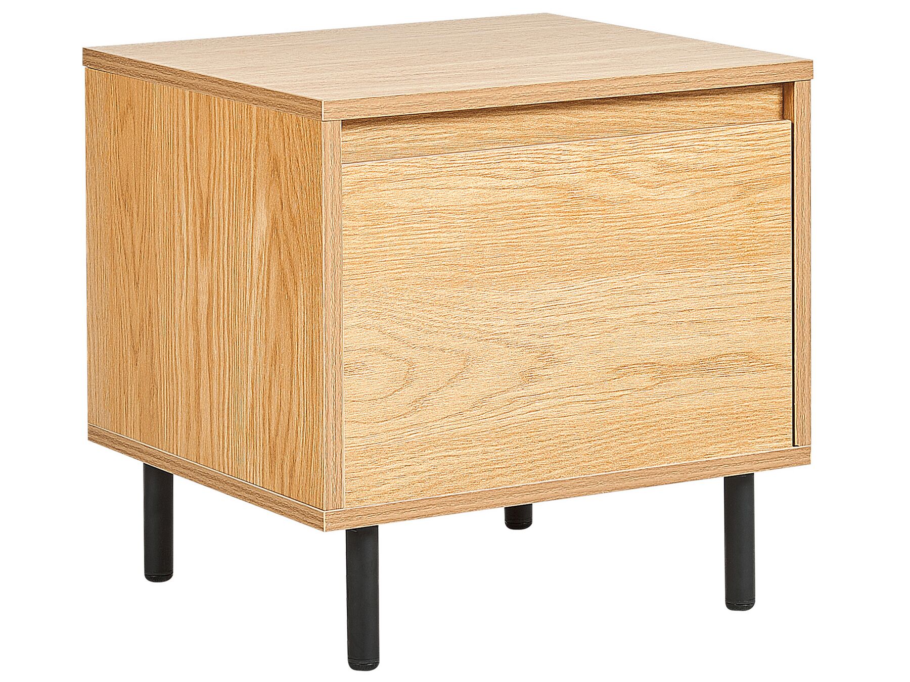 Nočný stolík s 1 zásuvkou svetlé drevo NIKEA_874850