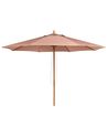 Parasol ogrodowy 270 cm TOSCANA Brązowy