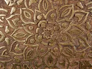 Set of 2 Side Tables RANJA Mango Wood Brown_857332