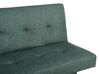 Zöld kárpitozott kanapéágy LEEDS_923321