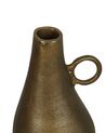 Metalowy wazon dekoracyjny 46 cm mosiężny SAMBHAR_917259