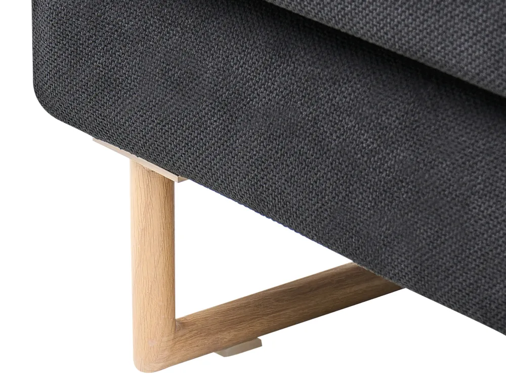 Set da salotto 6 posti JERSLEV Tessuto Nero_1013854