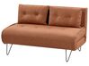 Sofa rozkładana 2-osobowa pomarańczowa VESTFOLD_930269