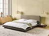 Bed Boucle ZEN 160 x 200 cm (EU King Size) Dark Ash Wood