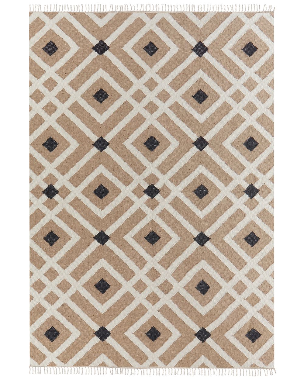 Rug ESENCIK Beige 160 x 230 cm Jute