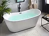 Freestanding Bathtub ANTIGUA 1800 x 780 mm White