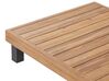 Set da giardino 5 posti legno d'acacia certificato grigio FRAZZANO_932986