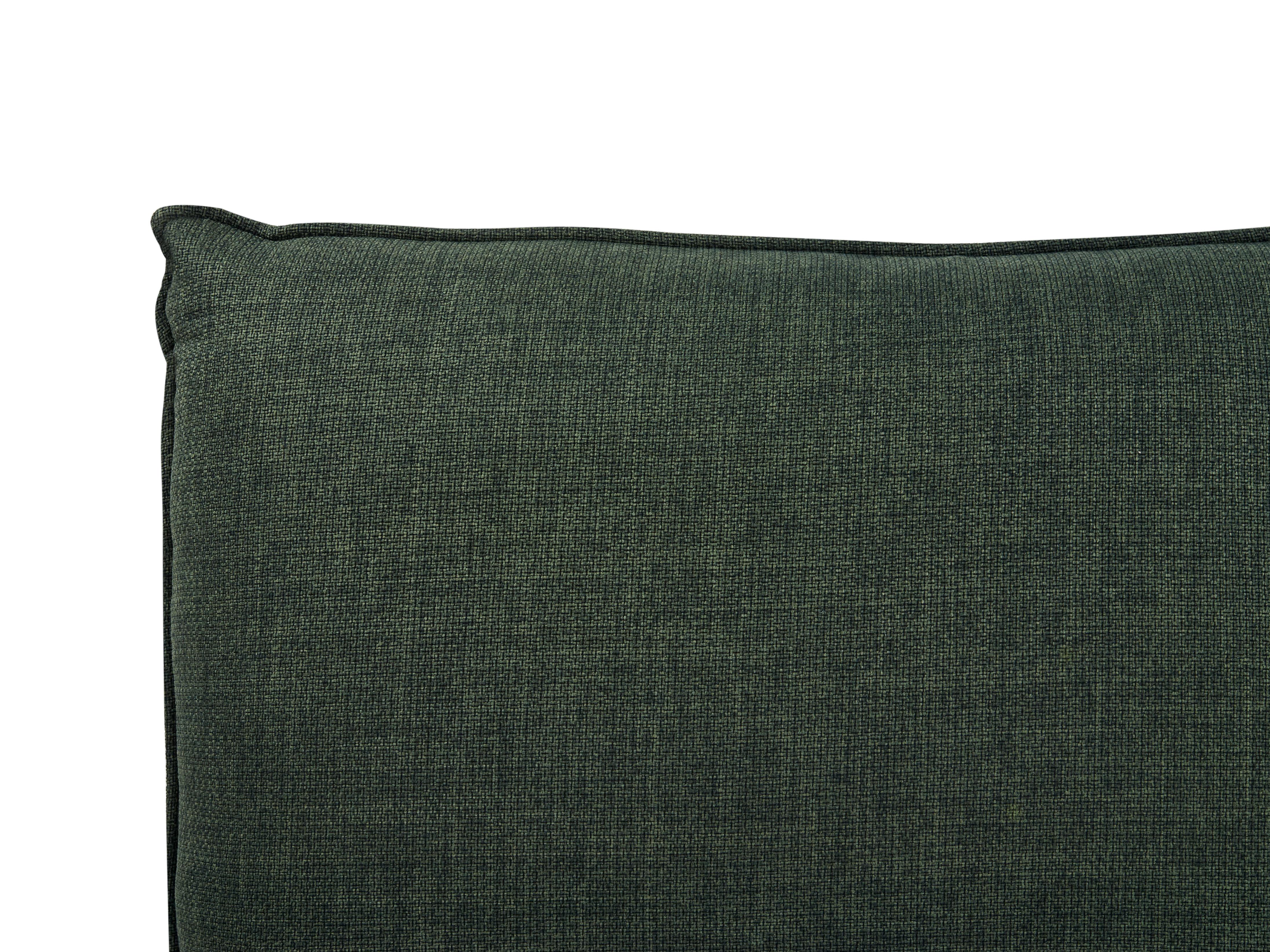 Wasserbett Stoff VINAY 160 x 200 cm Dunkelgrün_970517