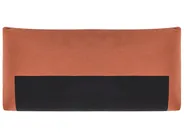 Sofa 3 Seater LUVOS Velvet Golden Brown_970466