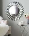 Sunburst Wall Mirror ø 70 cm Silver CHOLET_849178