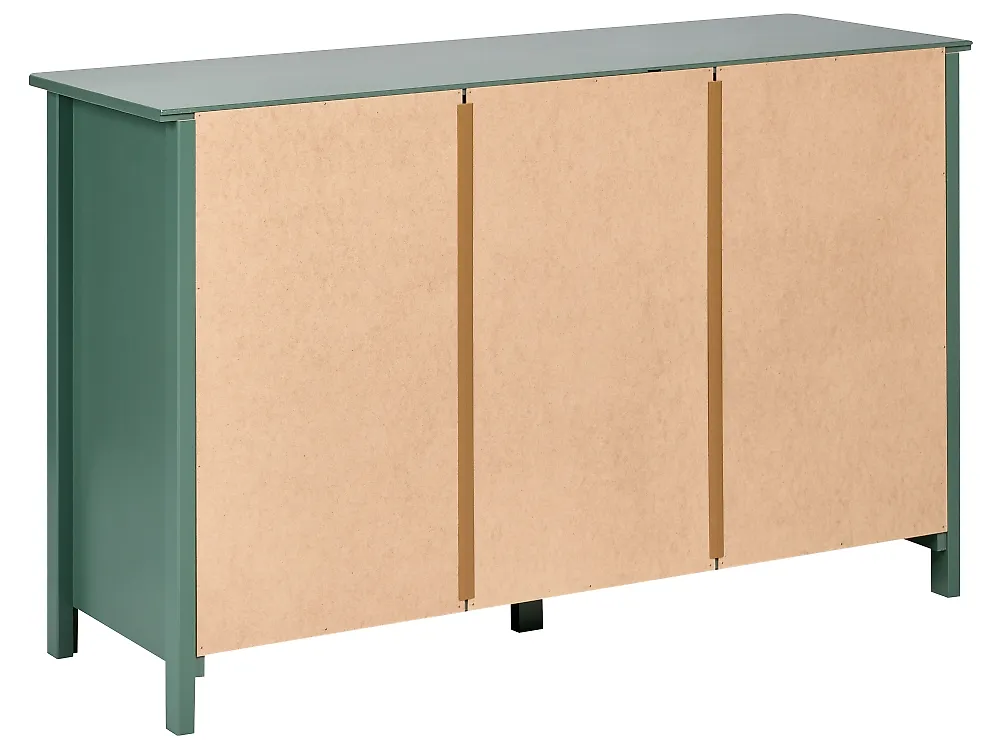 6 Drawer Chest BARCALDINE Pine Wood Green_1186440
