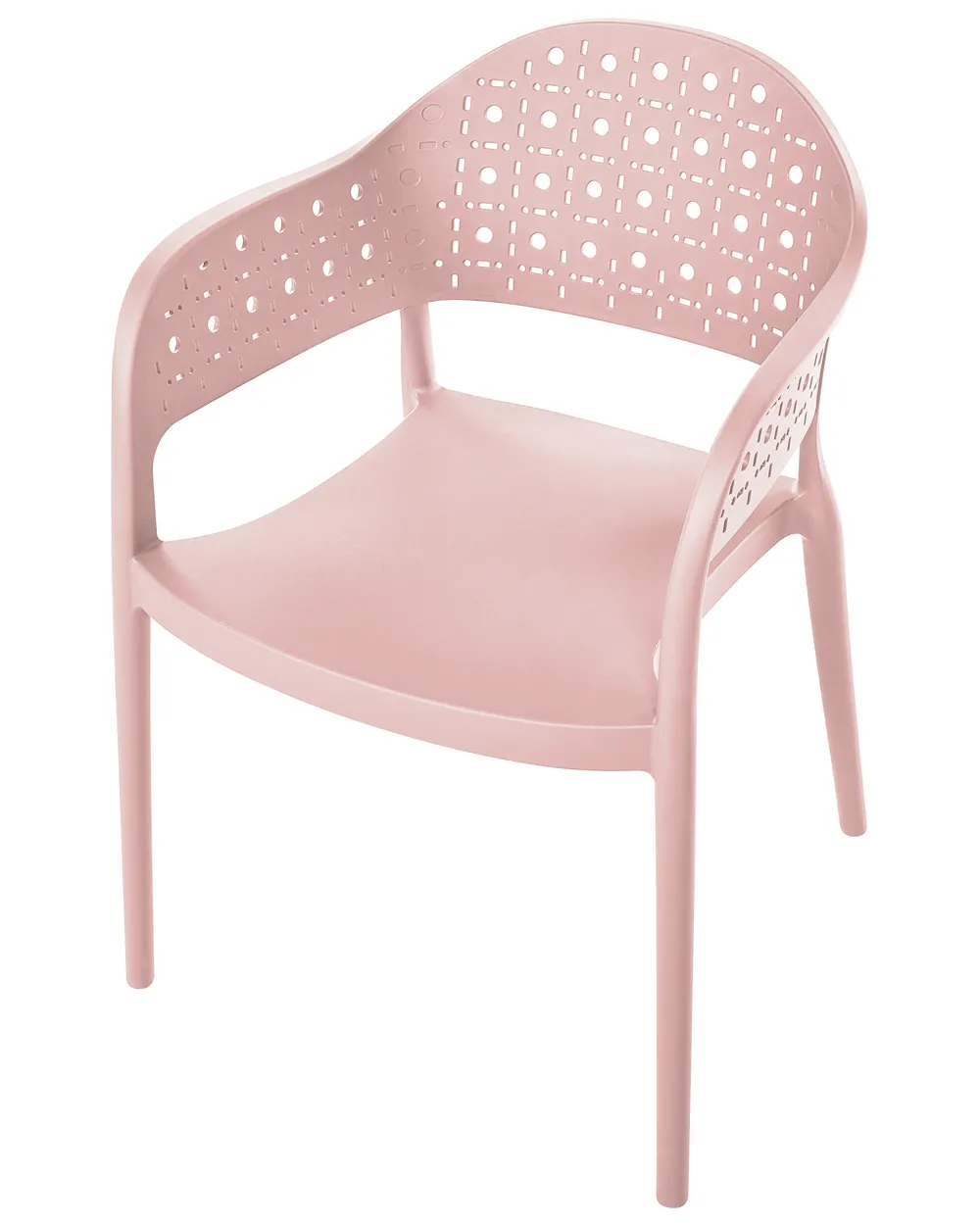 Set of 4 Chairs NARINO Pink_1069758