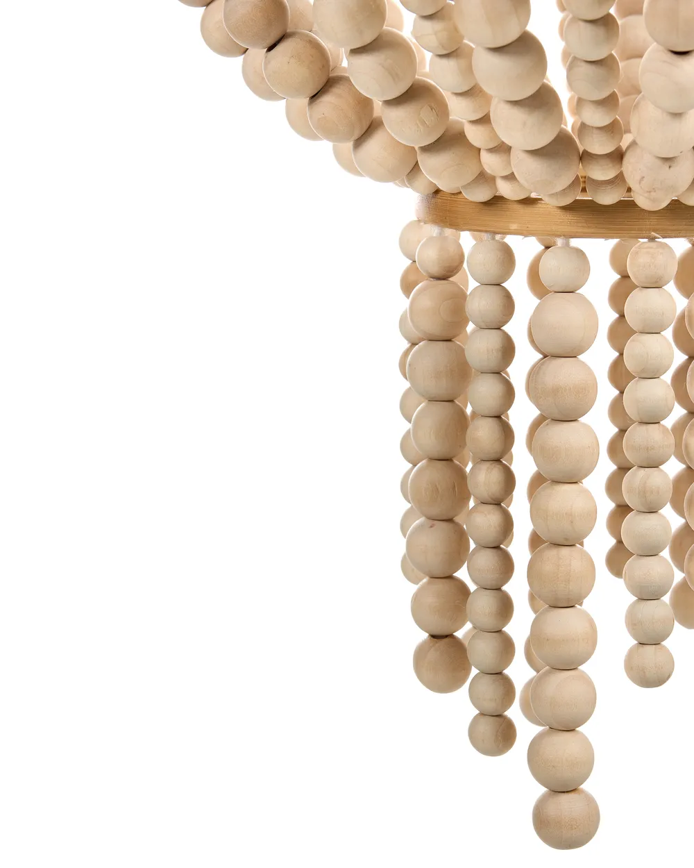 Chandelier PUSWELI Wood Light Brown_1003624