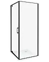 Kabina prysznicowa DARLI 70 x 70 x 185 cm Czarny