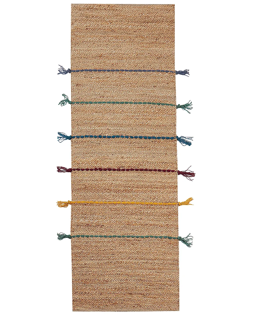 Kids Rug UZUNTA Beige 70 x 200 cm Jute | Beliani.pl