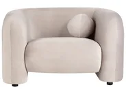 Set da salotto 4 posti LEIREN Velluto Tortora_919500