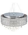 Lampadario a 6 luci metallo argento BARBEIRA_919758