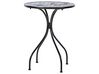 Metal Garden Bistro Set Black CIVITA_919787