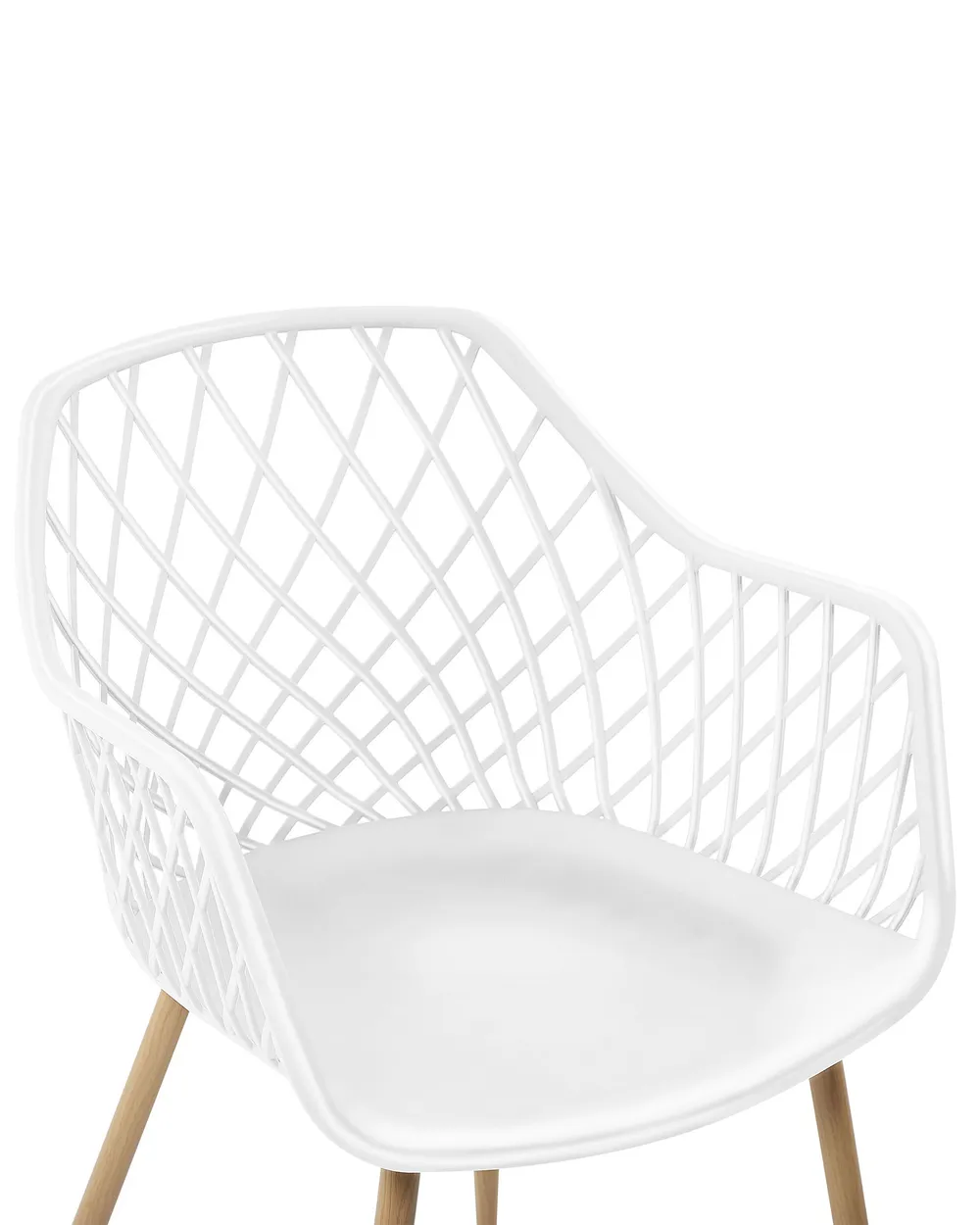 Set of 2 Dining Chairs NASHUA White_775300