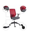 Swivel Office Chair Red VIRTUOSO _929908