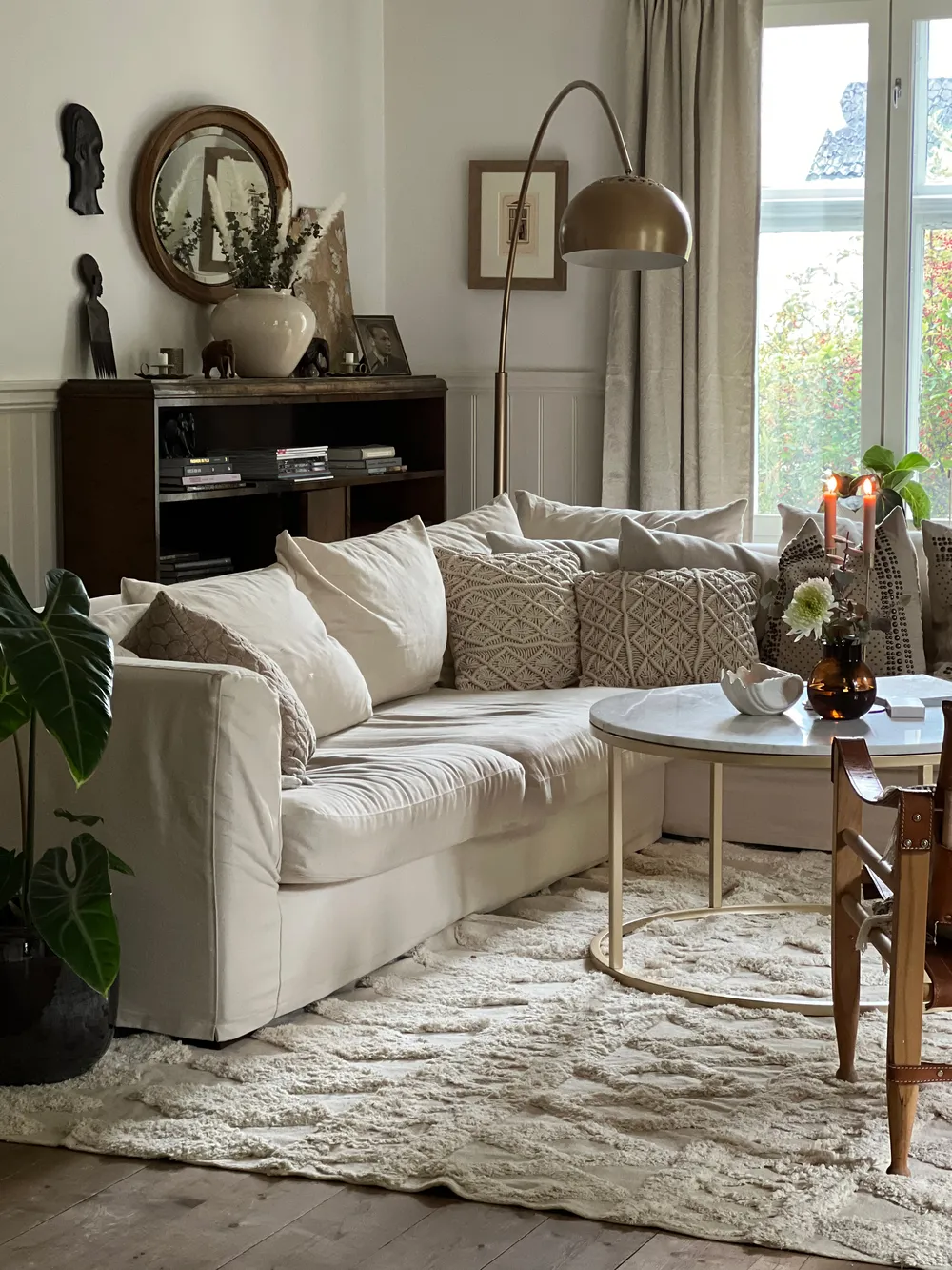Rug DIDIM Beige 160 x 230 cm Cotton_829097