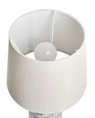 Lampada da tavolo LEMPA Ceramica Bianco/Blu_1032659