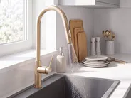 Rubinetto estraibile da cucina PARANAM Oro_1108506