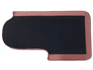 Left-Hand Chaise Longue ALLIER Velvet Pink_795598