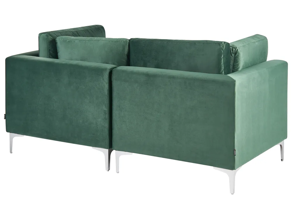 Modular Sofa 2 Seater EVJA Velvet Green_1068385