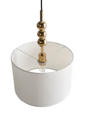 Pendant Lamp LOKY Metal Brass_1024694