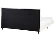 Bed Boucle ALBI 160 x 200 cm (EU King Size) Off-White_981934