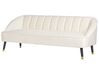 3 Seater Velvet Sofa Off-White ALSVAG_921849