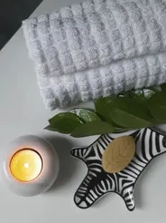 Komplet 9 ręczników ATAI Bawełna Biały_815652