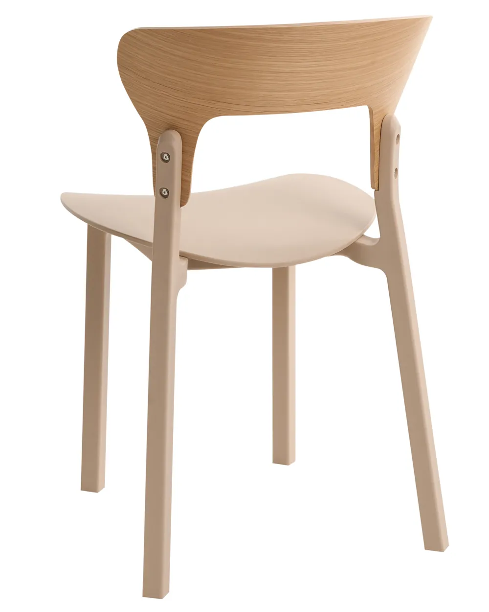 Set di 2 sedie da pranzo WALDEN Beige chiaro_1077833