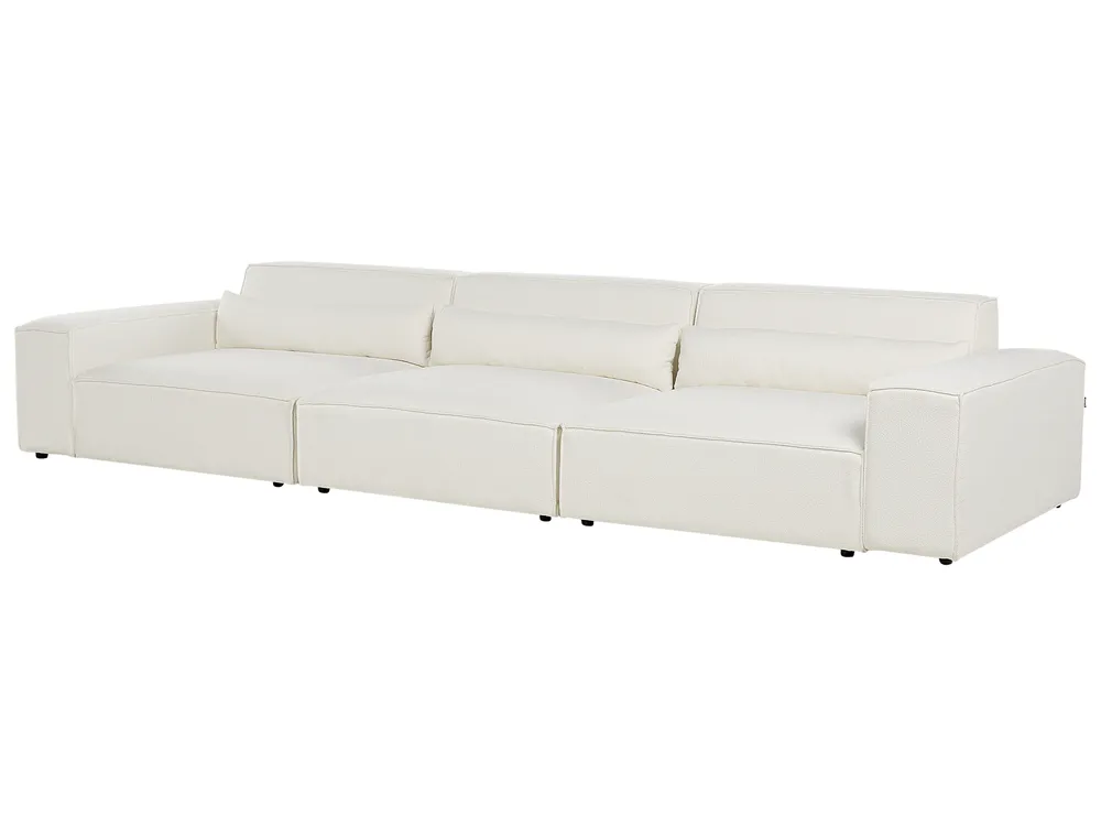Modular Sofa 3 Seater HELLNAR Boucle Off-White_911324