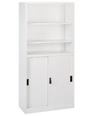 Szafka biurowa MUSCOVITE Metal Biały_929626