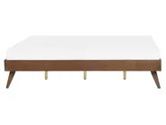 Bett ohne Kopfteil BERRIC 160 x 200 cm Dunkle Esche_873743